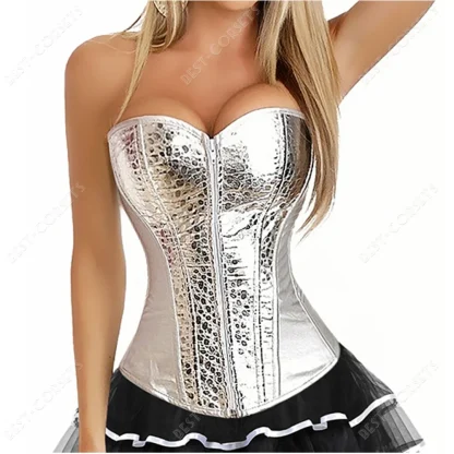 Vintage-Like Chic Corset Bustier