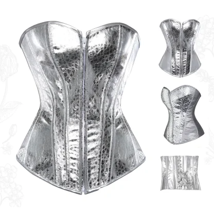 Vintage-Like Chic Corset Bustier - Image 3