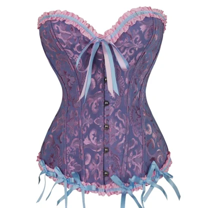 Sexy Boned Corset Lingerie Top - Image 4