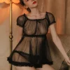Sweet See-Through Nightdress - Image 4
