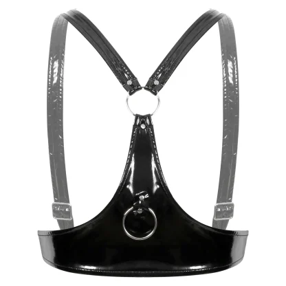 Open Cup Bra with Wide Straps - Image 5