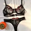 Two-Piece Lace Bra and Panty Set - Image 3