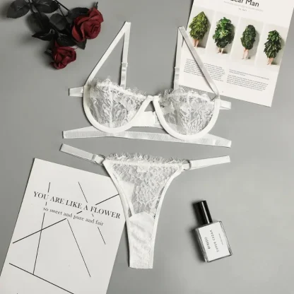 Elegant Transparent Lingerie Set - Image 6
